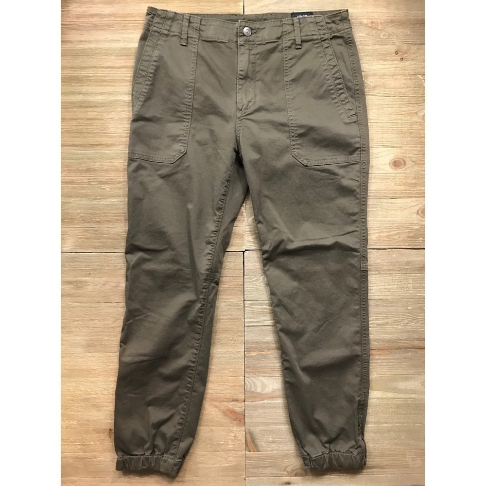 Vince. Ankle Zip Utility Pants - Picture 3 of 6